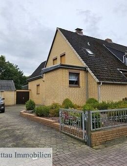 G 07 NEUENKIRCHEN -sanierungsbedürftige großzügige Doppelhaushälfte mit einer Garage- - Schwanewede