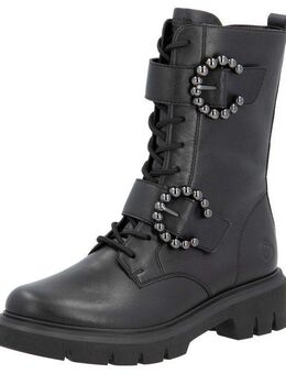 Remonte Schnürstiefelette, Blockabsatz, Herbstmode, Schnürboots mit Innenreißverschluss