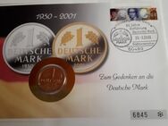 Numisbrief - Zum Gedenken an die Deutsche Mark 1950 - 2001 - Mönchengladbach