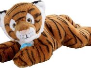 Heinrich Bauer Kuscheltier ECO-Line, Tiger braun liegend, aus recyceltem Material