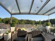 4-Zi.-Penthouse in Hanglage - Alleinstellungsmerkmal mit unverbauten Blick in den Wiesengrund. - Schwarzenbruck