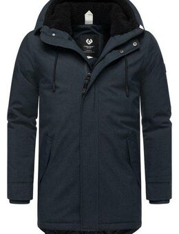 Ragwear Kurzmantel Mr Smithem YOUMODO wasserdichte lange Herren Winterjacke mit Kapuze