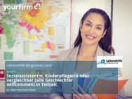 SozialassistentIn, KinderpflegerIn oder vergleichbar (alle Geschlechter willkommen) in Teilzeit - Wermelskirchen