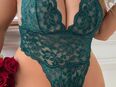 Spitzen Body Dessous Dunkelgrün in 3XL in 07426