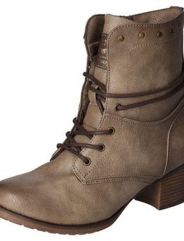 Mustang Shoes Stiefelette Bikerboots, Stiefelette mit Innenreißverschluss