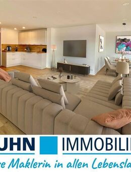 Ein Traum! Penthousewohnung im Zentrum von Bad Kissingen, ganztägig anfahrbar mit Aufzug und TG. - Bad Kissingen