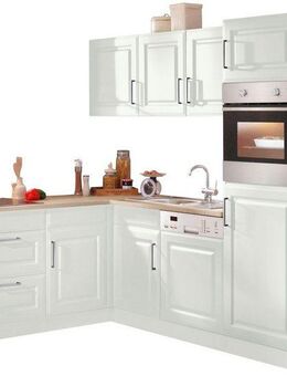 KOCHSTATION Winkelküche KS-Stockholm, mit E-Geräten,230 x 170 cm, wahlweise mit Induktionskochfeld