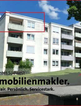 In zentraler Lage! Drei Zimmer mit Balkon und Stellplatz - vermietet - Pfullendorf