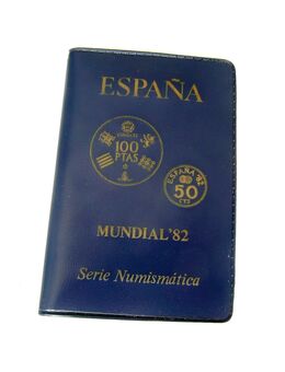 Münzen Satz Fussball Mundial 82 Spanien - Aachen