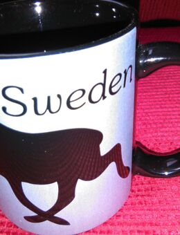 Elch Kaffeebecher für Schweden-Fans! - Neumünster Innenstadt