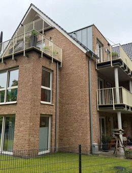 IMMOBILIEN GUMNIOR präsentiert: Barrierefreie Obergeschosswohnung inkl. Parkplatz und Einbauküche im Zentrum von Schüttorf - Schüttorf