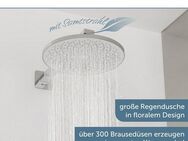 Schütte Kopfbrause CAPRI, Regendusche, Antikalknoppen, rund, Samtstrahltechnologie