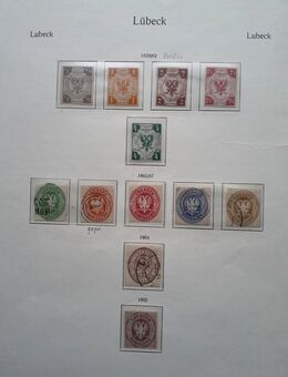 Briefmarken - ALT DEUTSCHLAND - LÜBECK - Sammlung zu verkaufen. - Bremen