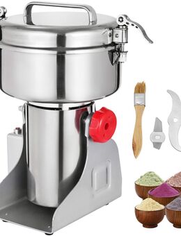 Elektrische Getreidemühle Gewürzmühle 28000 U/min Multifunktions-Kaffeemühle Edelstahl - Wuppertal