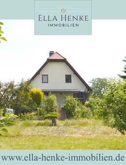 Auf fast 1.500m² Grundstück: Freistehendes Einfamilienhaus mit Keller + Garage... - Wernigerode