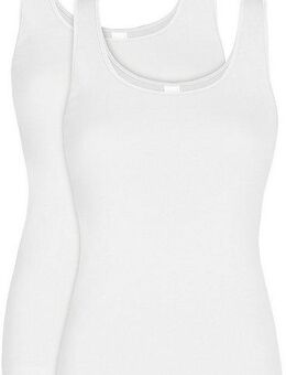 Nina Von C. Unterhemd "Fine Cotton" (2er Pack) basic, weich, bequem, eng, Rundhalsausschnitt, breite Träger