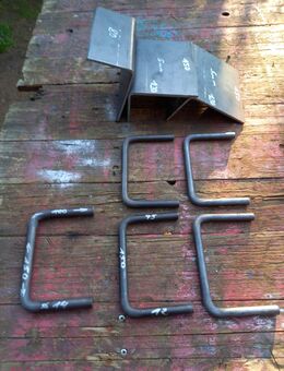 Metall Bügel Griffe 12 und 14 mm Winkel 5 mm - Büdingen