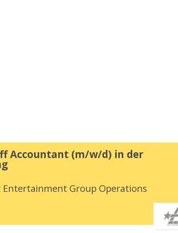 (Junior) Staff Accountant (w/m/d) in der Buchhaltung - Berlin