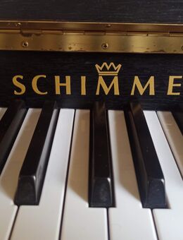 Schimmel Klavier Piano neu überarbeitet neu gestimmt schwarz - Augsburg