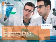 Biologielaborant/-in, BTA, MTA (m/w/d) Abteilung Mikrobiologie (Bereich Trinkwasser/Nutzwasser) - Mühldorf (Inn)