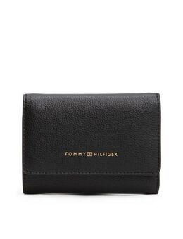 Tommy Hilfiger Geldbörse TH LOGOTAPE TRIFOLD, Damen Geldbeutel, Portemonnaie mit Logo-Schriftzug