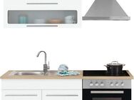 KOCHSTATION Küchenzeile KS-Eton, ohne E-Geräte, Breite 160 cm