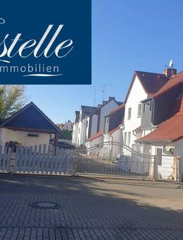 Ehem. 4 Reihenhäuser jetzt 4 WE - Garage - Carport - Pellets Heizung - großer gepflasterter Innenhof - Bitterfeld-Wolfen