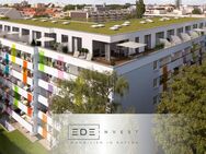 Stilvoll renovierte 1-Zimmer-Wohnung mit Balkon in grüner Stadtlage - München