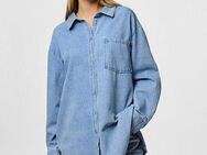 pieces Jeansbluse PCMAISIE LS DENIM SHIRT NOOS BC