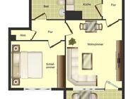 Demnächst frei! 2-Zimmer-Wohnung in Detmold Knochenbach - Detmold