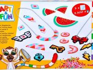 SIMBA Kreativset Art und Fun, Mini Bügelperlen Halskette/Ohrring