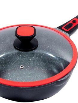 KING Bratpfanne Click-Grip, Aluminiumguss (1-tlg), abnehmbarer Griff, Induktion, Ø 32 cm
