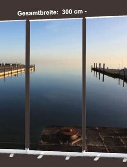 Bestatterbedarf: Roll-Up Display "Alter Vorhafen, Wilhelmshaven - farbige Version - Wilhelmshaven