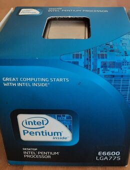 Intel Pentium E6600 3.06GHz LGA775 Boxed NEU - kostenloser Versand - Gießen