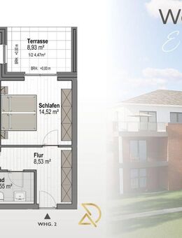 Jetzt sichern: 2-Zimmer Neubau mit Terrasse & KfW-40-Förderung in Lemförde! - Lemförde