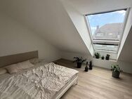 Gemütliche 2-Zimmer-Dachgeschosswohnung mit Fußbodenheizung und großem Balkon im Hammer Süden. - Hamm