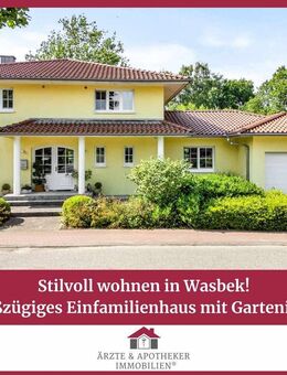 Stilvoll wohnen in Wasbek - Großzügiges Einfamilienhaus mit Gartenidylle! - Wasbek