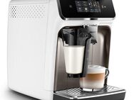 Philips Kaffeevollautomat EP2333/40 2300 Series, 4 Kaffeespezialitäten, mit LatteGo-Milchsystem, Schwarz verchromt