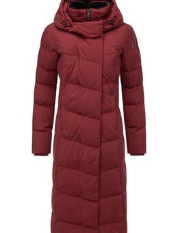 Ragwear Wintermantel Pavla Long Soft YOUMODO Wasserdichter Steppmantel mit Kuschelkragen