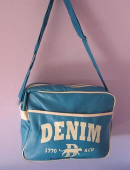 DEM-1 Demin Handtasche, Tasche, Schultertasche, Unisex, Shoulderbag, Handbag - Lübeck