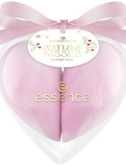 Essence Make-up Schwamm xmas KiSSES sponge duo, Set, 3 tlg., mit zwei Schwämmen