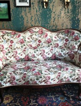 Biedermeier Sofa aus Nussbaum ca. 1890 - Berlin Friedrichshain-Kreuzberg