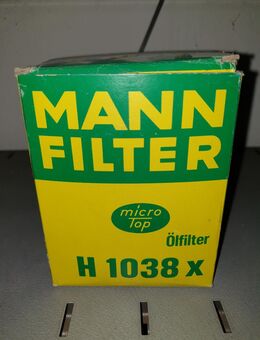 Mann-Ölfilter H 1038 x für Oldtimer Aston Martin, BMW, Land Rover - Hannover Vahrenwald-List