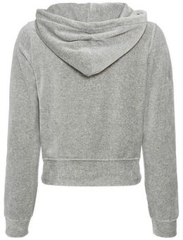 Converse Kapuzensweatjacke CHUCK HOODIE VELOUR JACKET