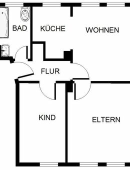 2-Zimmer-Wohnung in Gelsenkirchen Hassel - Gelsenkirchen