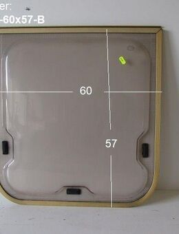 Tabbert Wohnwagenfenster ca 60 x 57 BADFENSTER gebr. (zB 600er Comtesse) Langlotz RR D2193 - Schotten Zentrum
