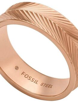 Fossil Fingerring Schmuck Geschenk Edelstahl Ring HARLOW