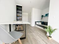 Modern möbliertes 1 Zimmer Apartment mit Balkon, W-Lan und TG-Stellplatz - Augsburg