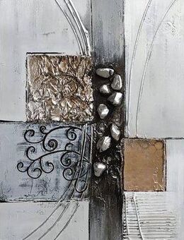 Bönninghoff Ölgemälde, Abstrakt (1 St), jedes Bild ein Unikat, BxH: 40x80 cm