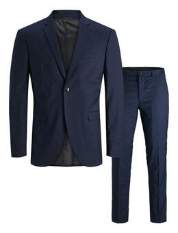 Jack & Jones Anzug JPRCOSTA SUIT (Set, 2-tlg) mit fallendem Revers